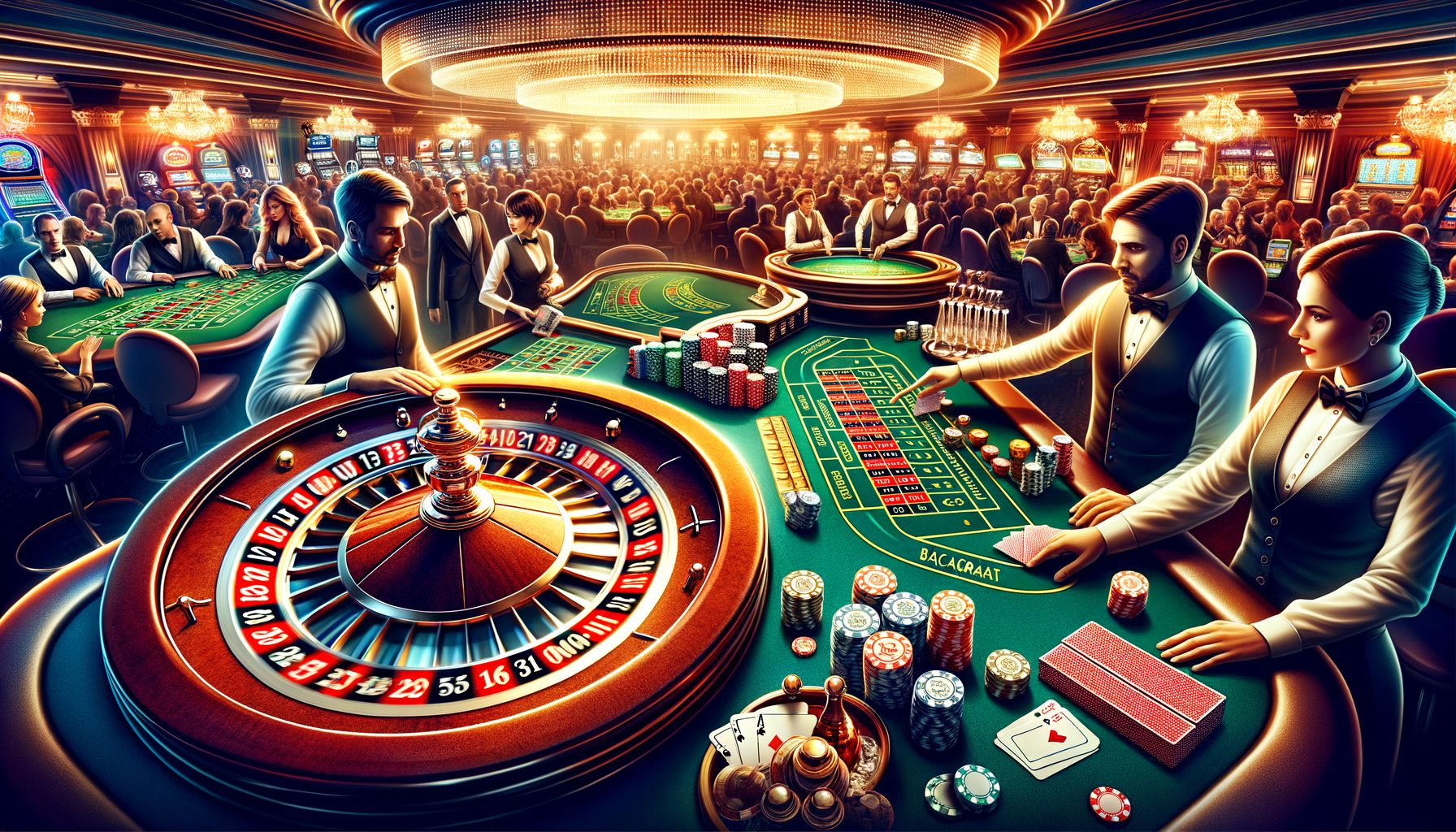 Verfügbare Live-Spiele, Roulette, Blackjack, Baccarat und Poker